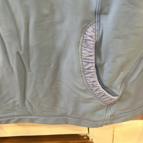 Lululemon Run Alpine Pullover Periwinkle Blue 4 Luon *Vintage Lulu Hoodie - Picture 9 of 10